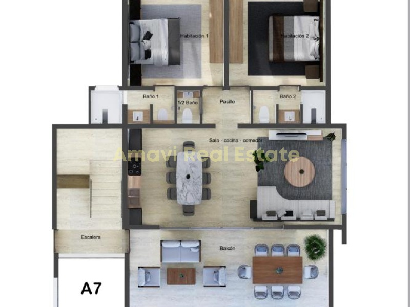 Las Terrenas, ciudad, 2 Bedrooms Bedrooms, 0 ,2 BathroomsBathrooms,Pre Construction Apartment,For Sale,0,1361