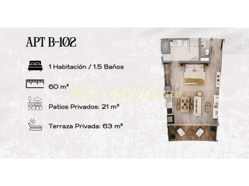 Samana, 2 Bedrooms Bedrooms, 0 ,2 BathroomsBathrooms,Pre Construction Apartment,For Sale,0,1432