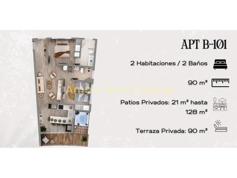 Samana, 2 Bedrooms Bedrooms, 0 ,2 BathroomsBathrooms,Pre Construction Apartment,For Sale,0,1432